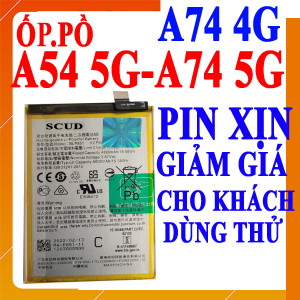 Pin Webphukien cho Oppo A74 4G 5G, A54 5G Việt Nam BLP851 - 5000mAh